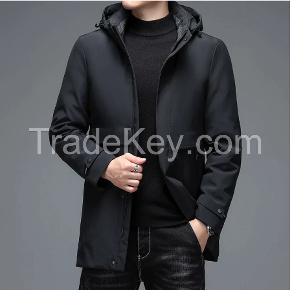 2023 Top Grade New Designer Brand Casual Fashion With Hood Winter Jacket Men Duck Down Windbreaker Puffer Coats Mens Clothing