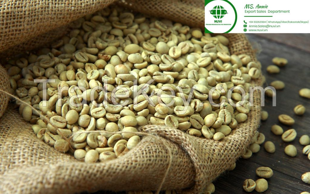 green coffee beans