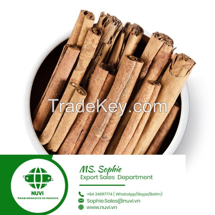 Whole cassia/cinnamom from Vietnam supplier