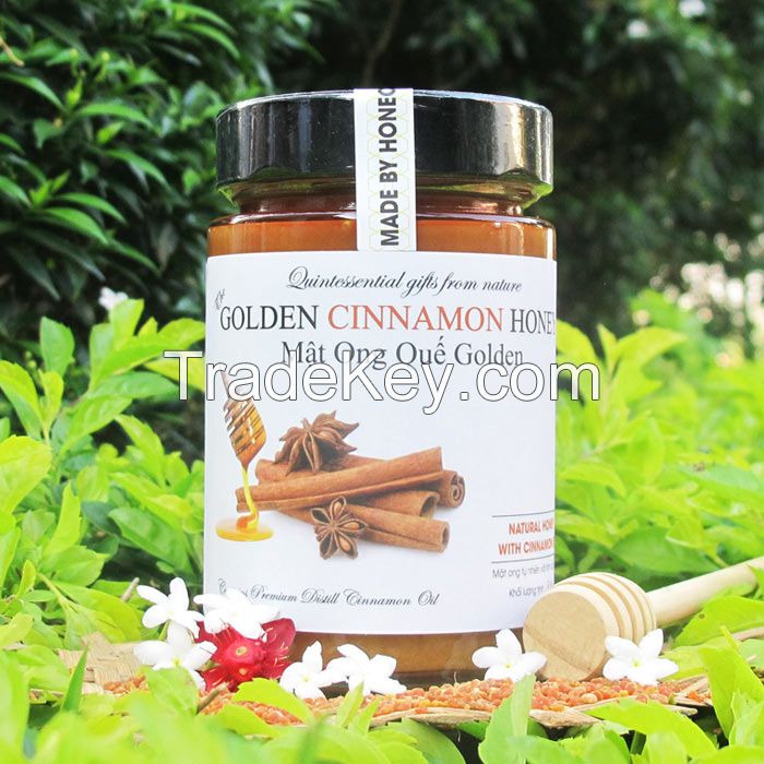 Golden Cinnamon Honey