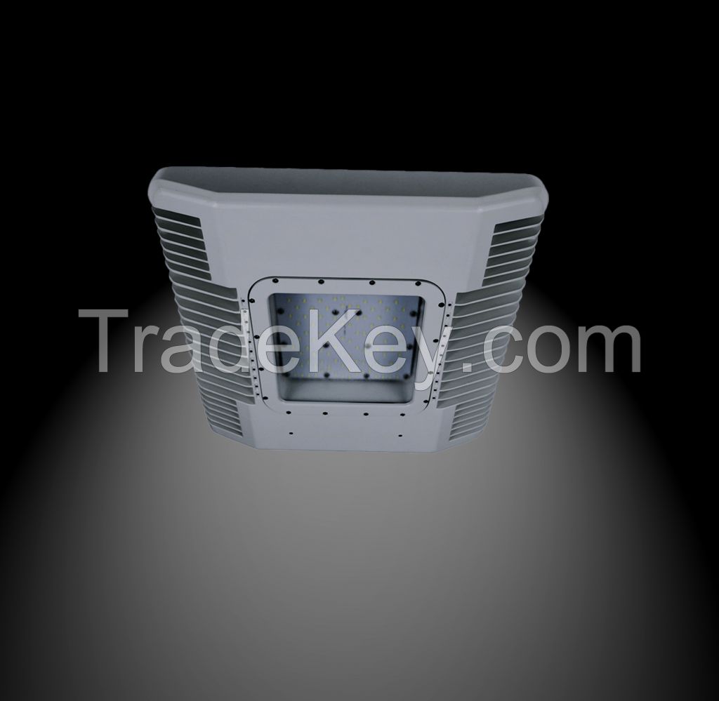 Explosion Proof Led Gas Station Canopy Lights Class 1 Div 2 Zone 2 SCP Series