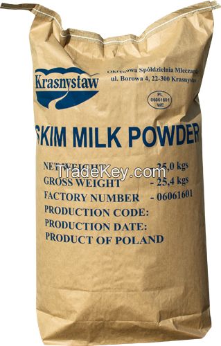 Skimmed Milk Powder, 25kg bag or Customized Packing also available, Immediate shipment