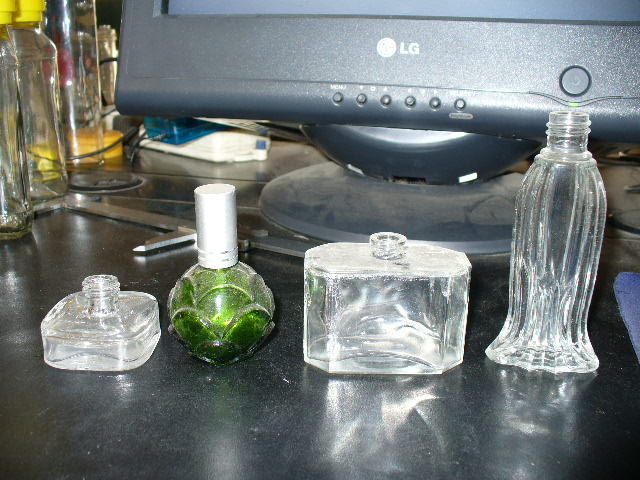 perfume glass bottle