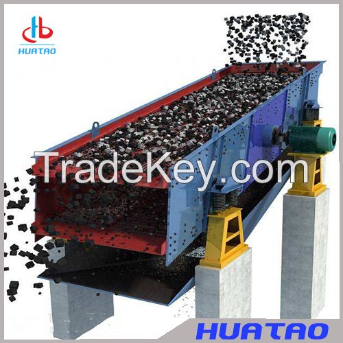 Linear vibrating screen