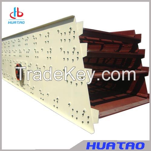 Linear vibrating screen