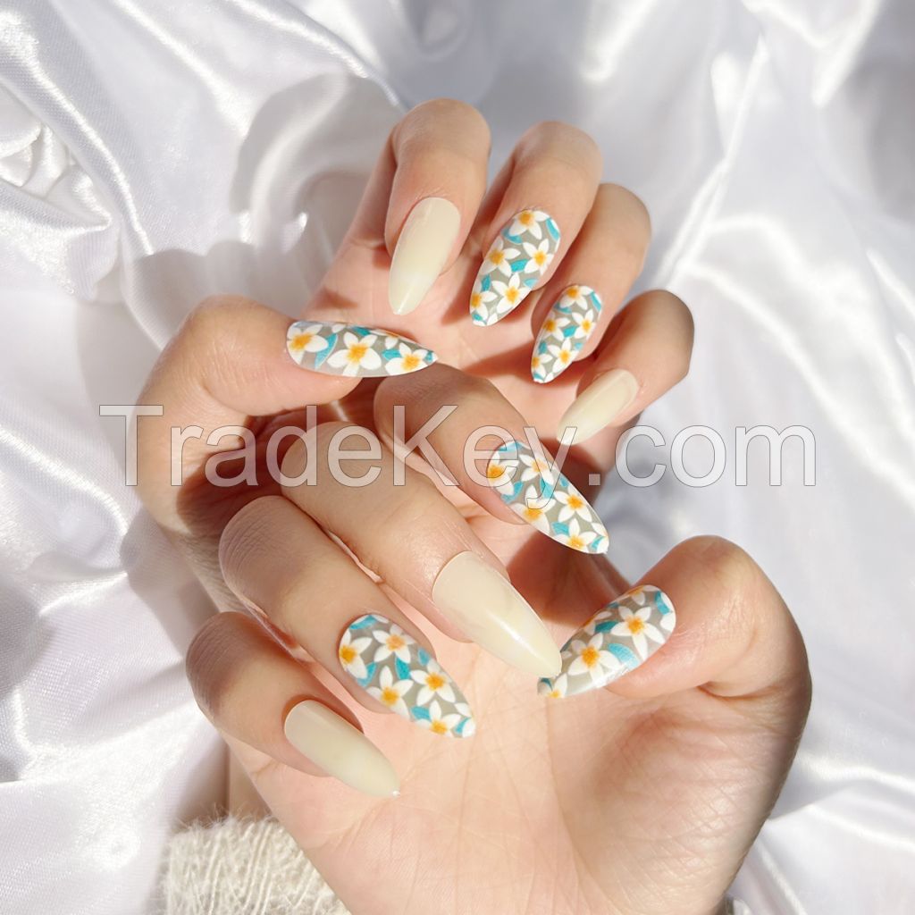 Ins Style Almond Nail