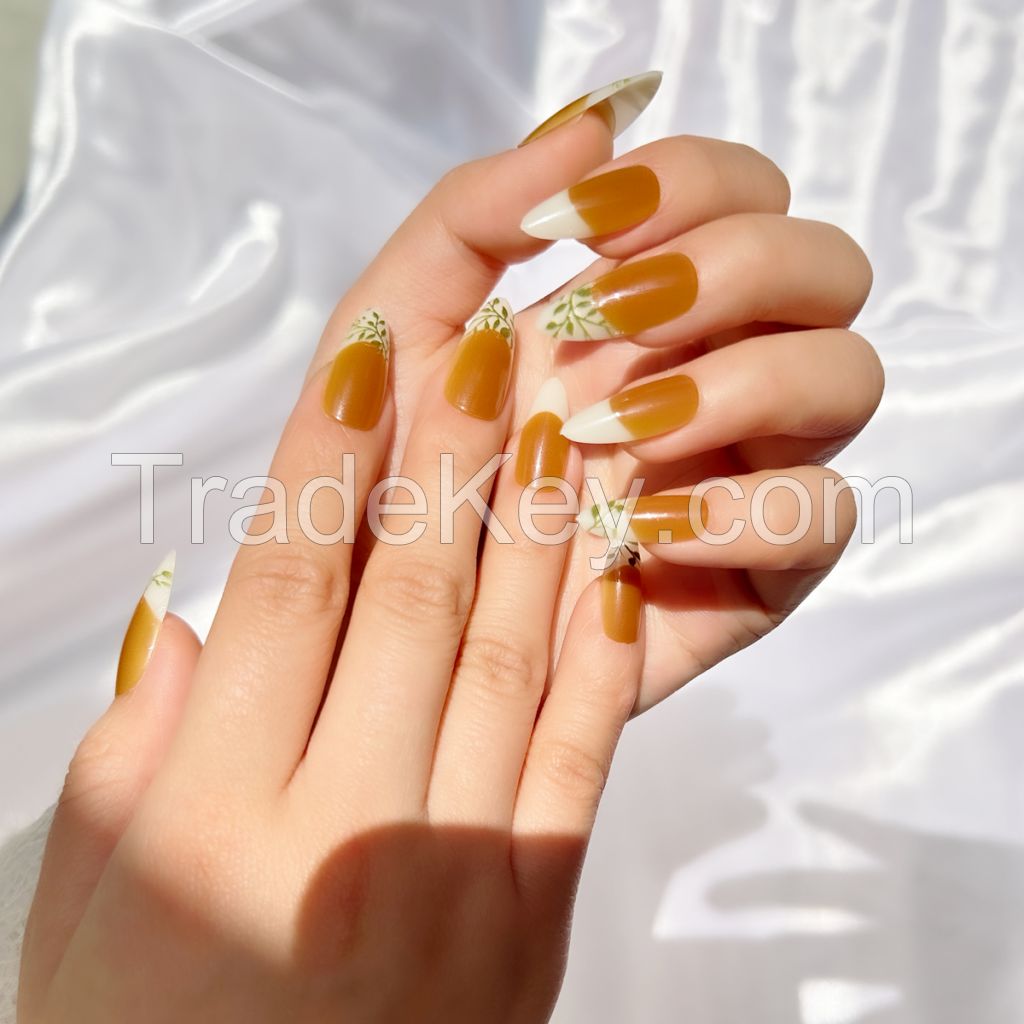 Ins Style Almond Nail