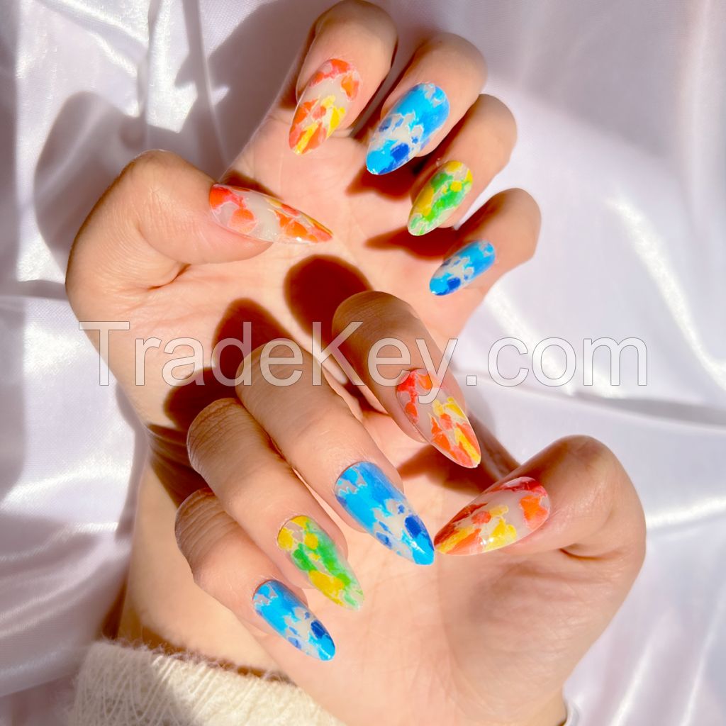 Ins Style Almond Nail