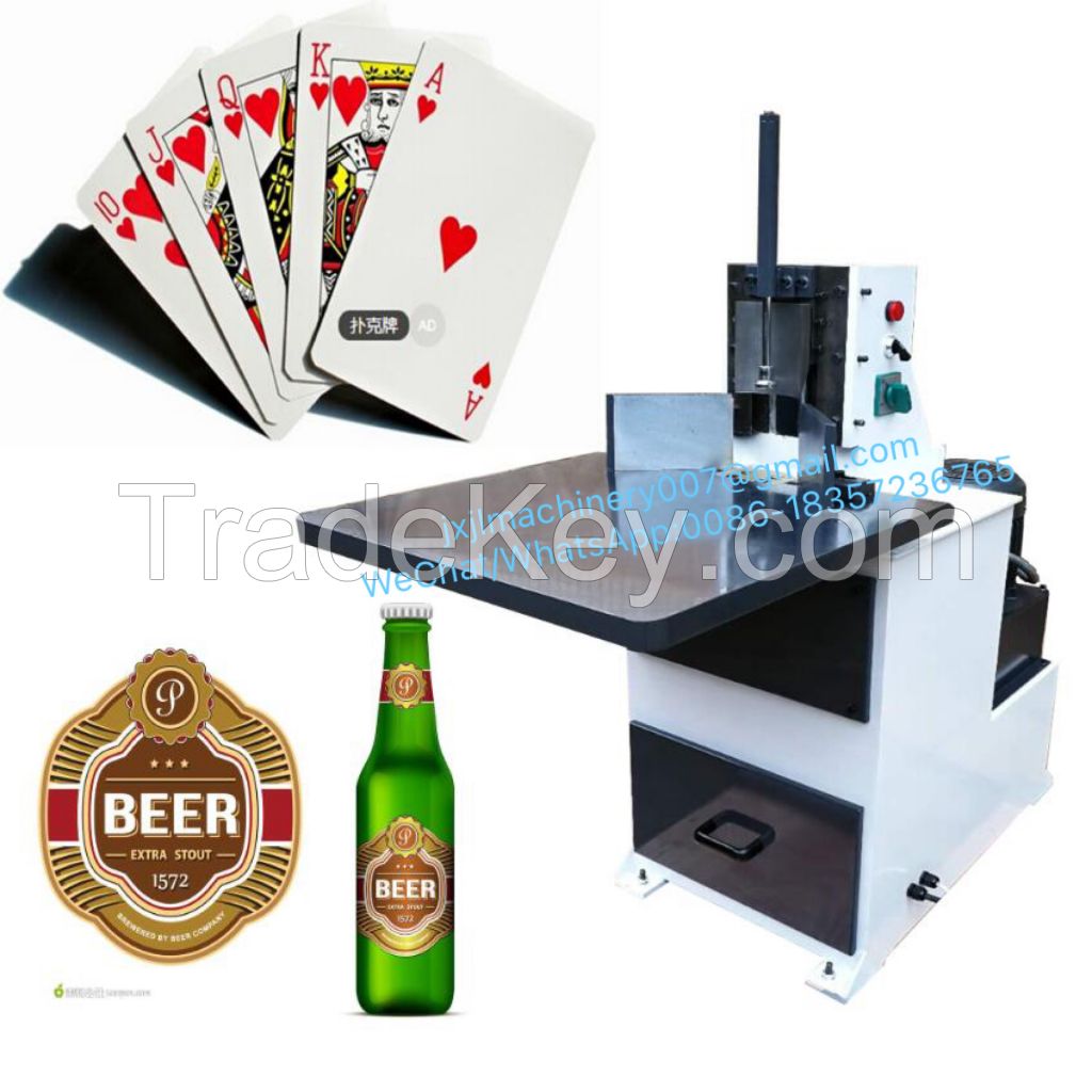 SJQ-120A Automatic Cards Paper Book Poker Round Corner Cutting Machine