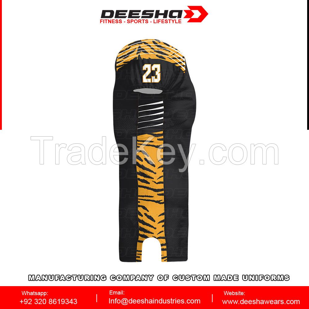 Sublimation American football Reversible jerseys panel