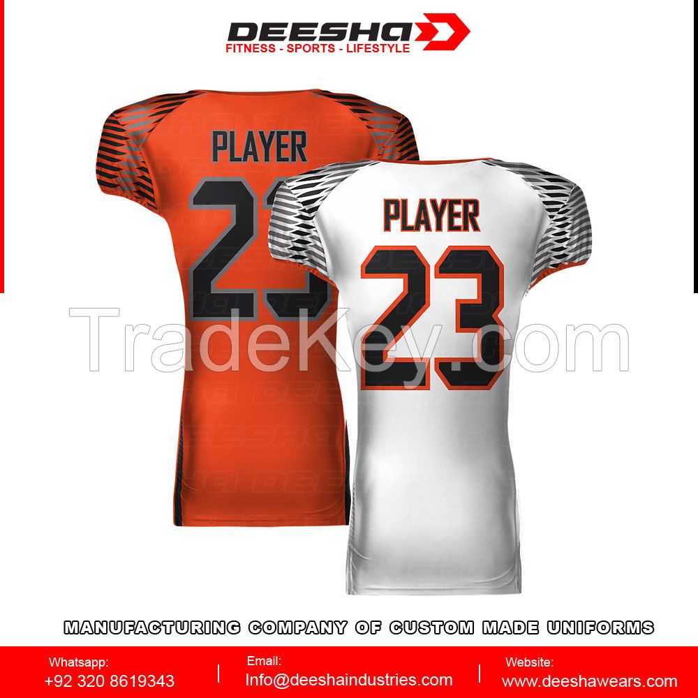 Sublimation American football Reversible jerseys panel