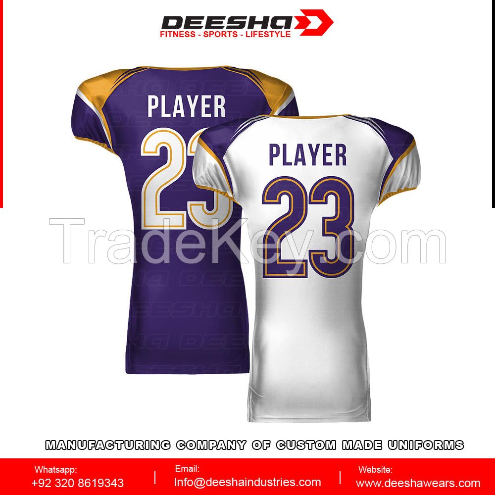 American Football Jerseys Men Reviseable