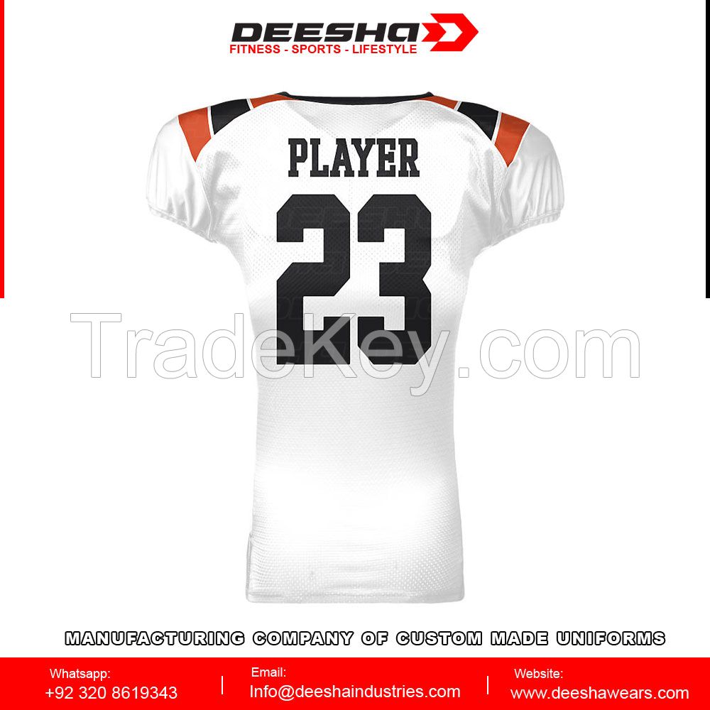 Sublimation American football Reversible jerseys panel