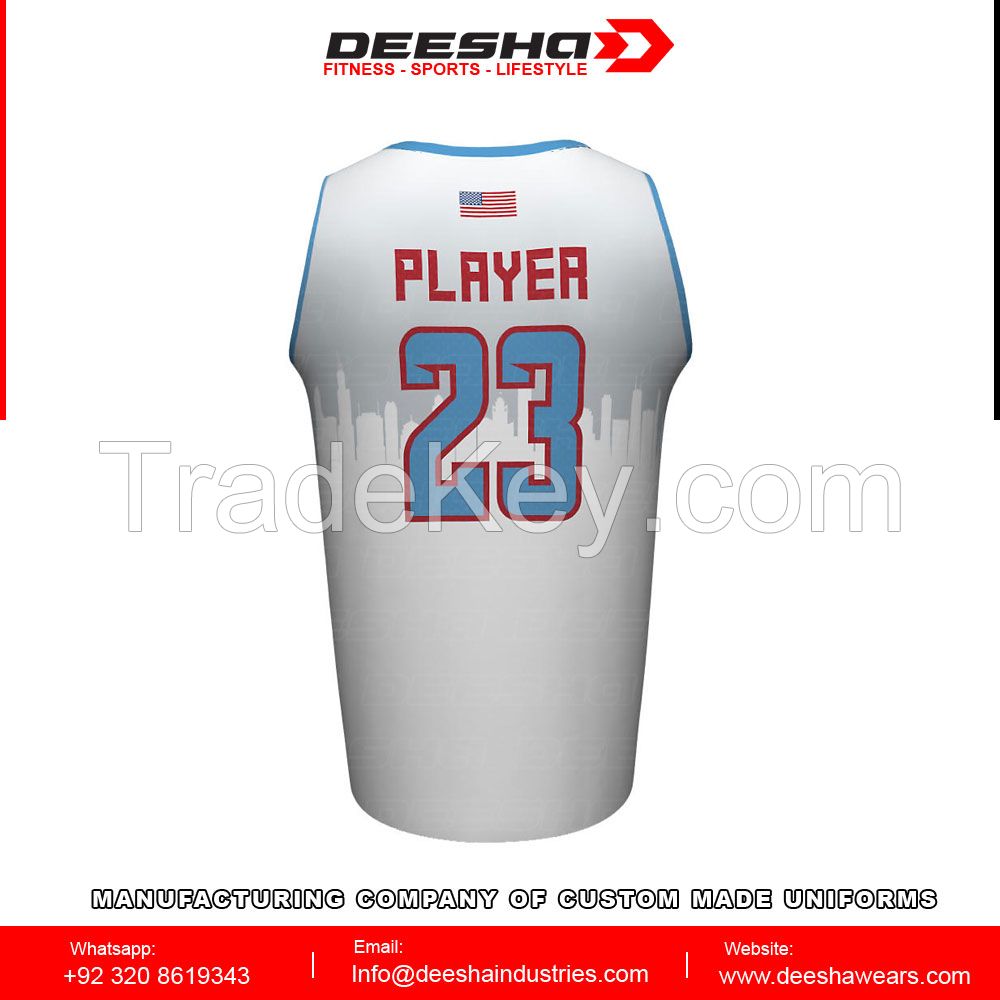 sublimation basketball jerseys for men