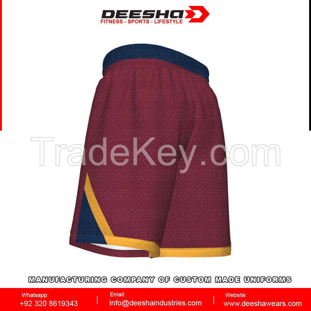 Sublimation basketball shorts