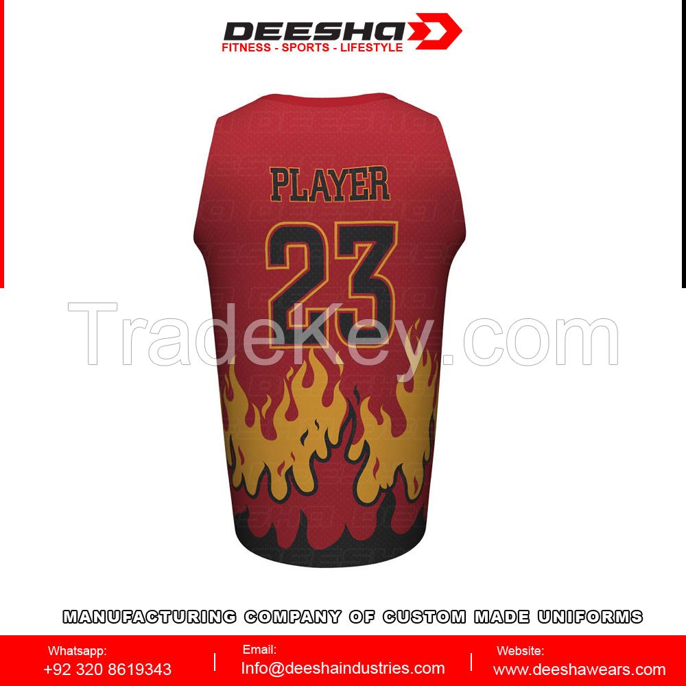 sublimation basketball jerseys for men