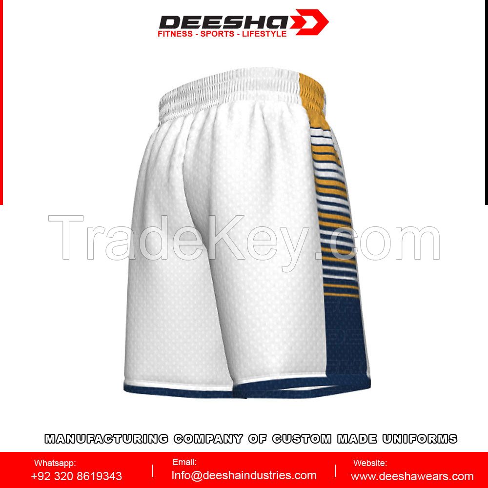 Sublimation basketball shorts