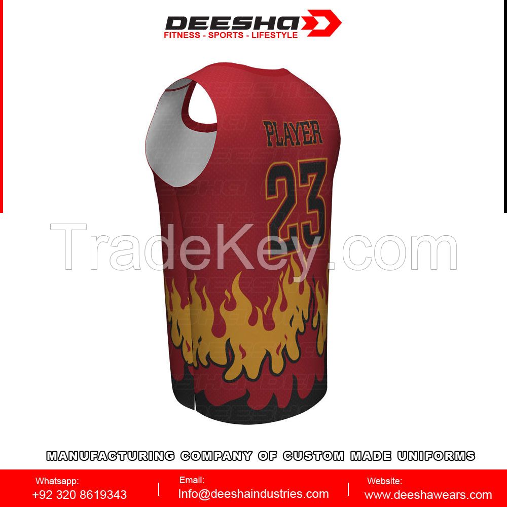 sublimation basketball jerseys for men