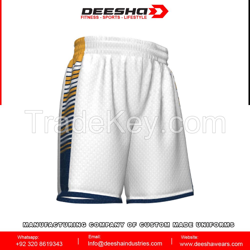 Sublimation basketball shorts