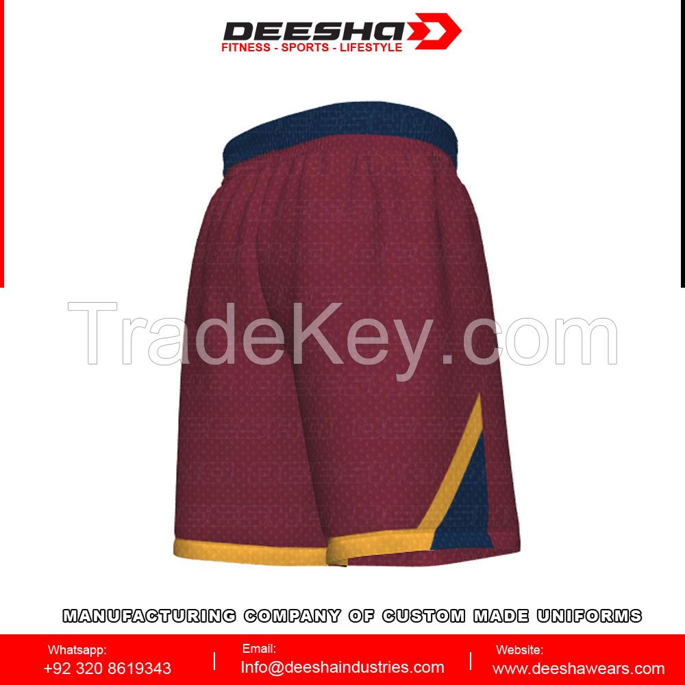 Sublimation basketball shorts