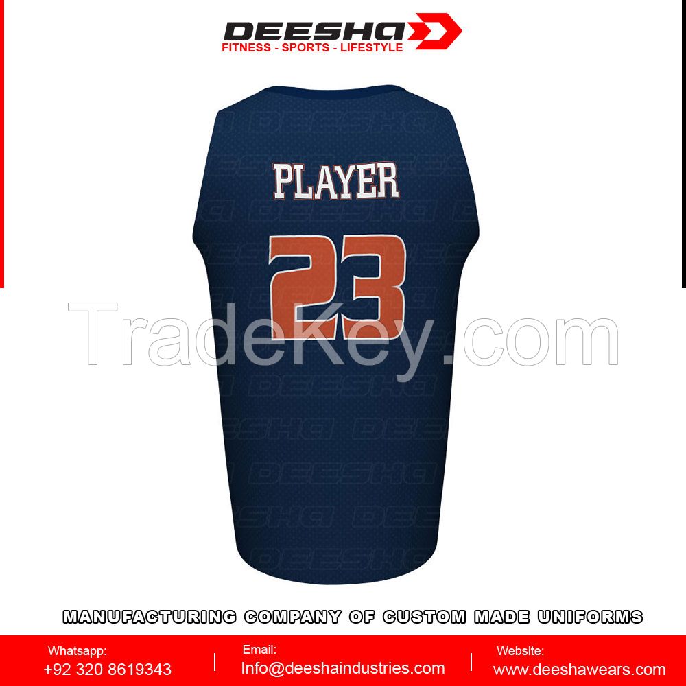 Sublimation basketball jerseys for men