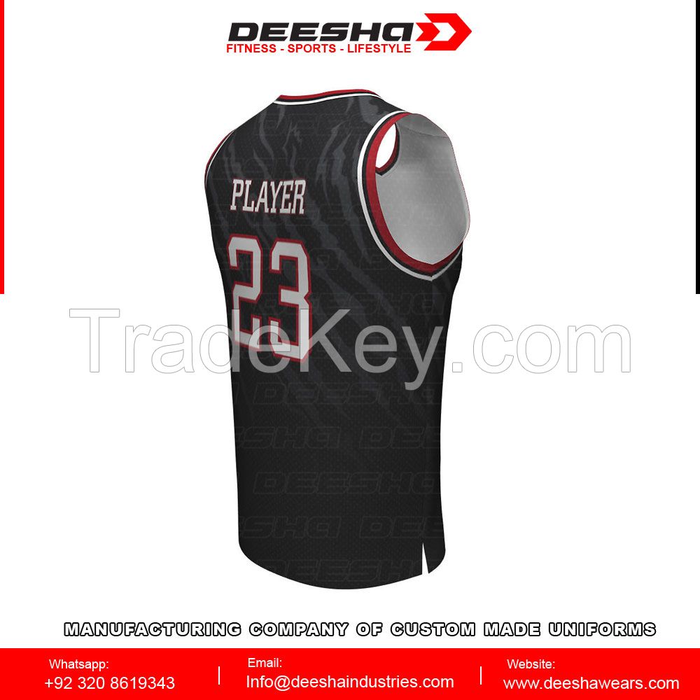 customized basketball jerseys v neck sublimation basketball sleeveless jerseys