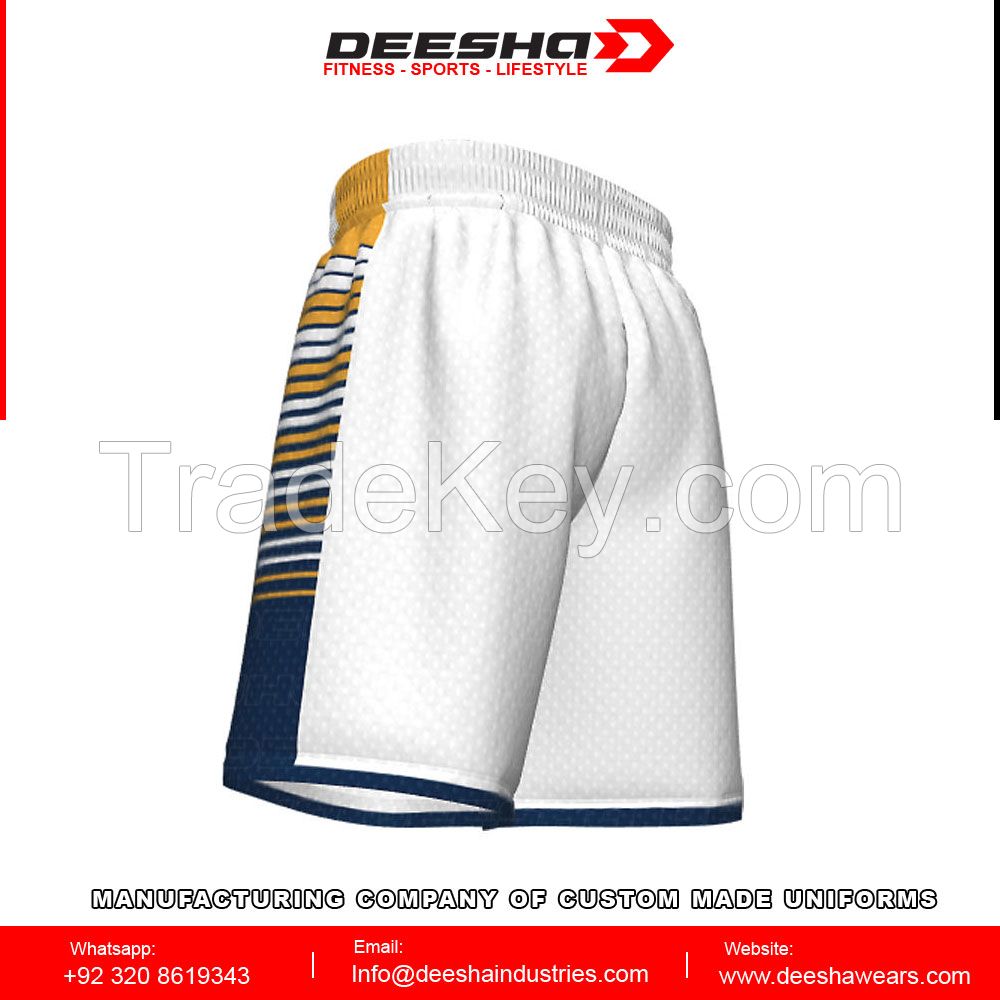 Sublimation basketball shorts