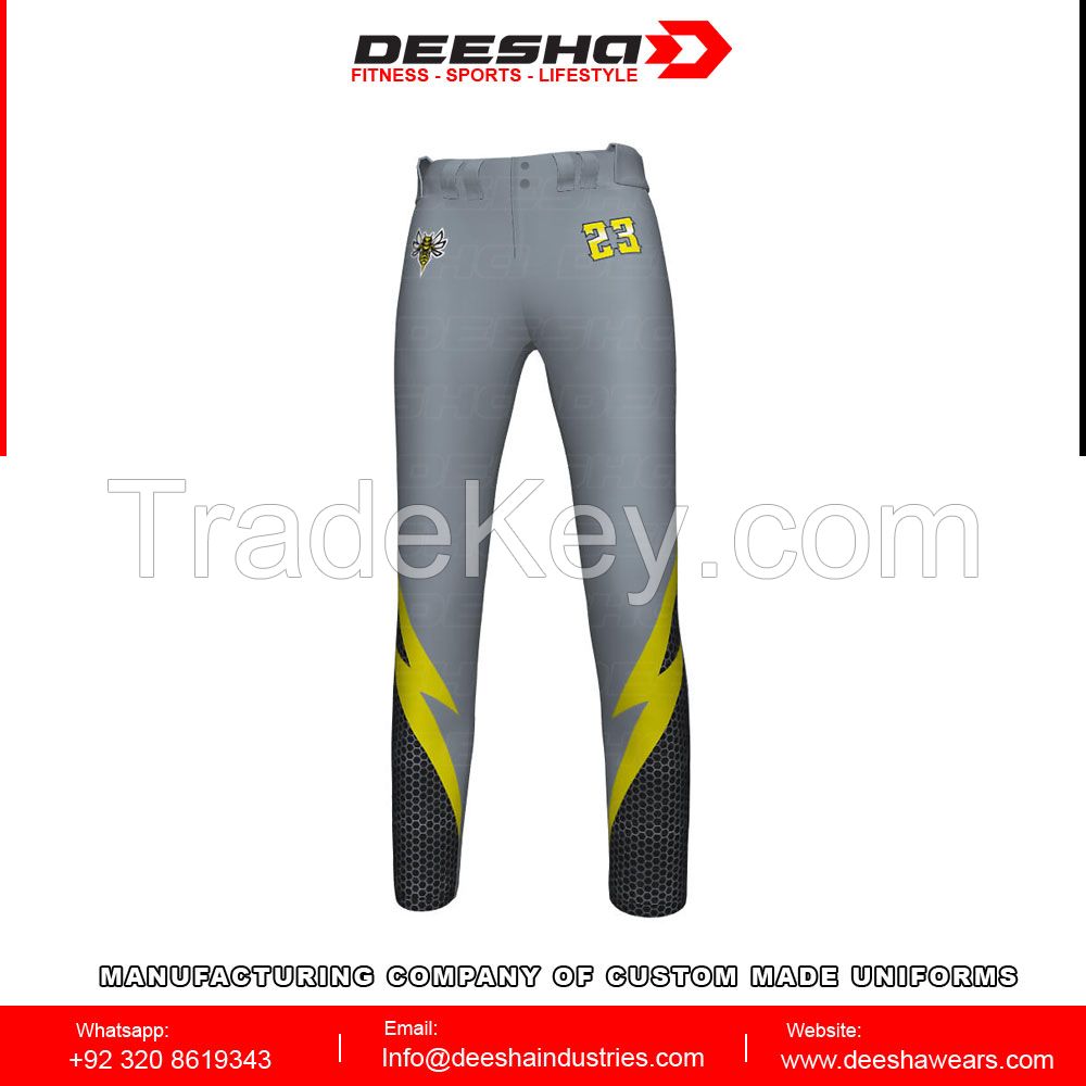 Sublimation Custom Made Softball Pants