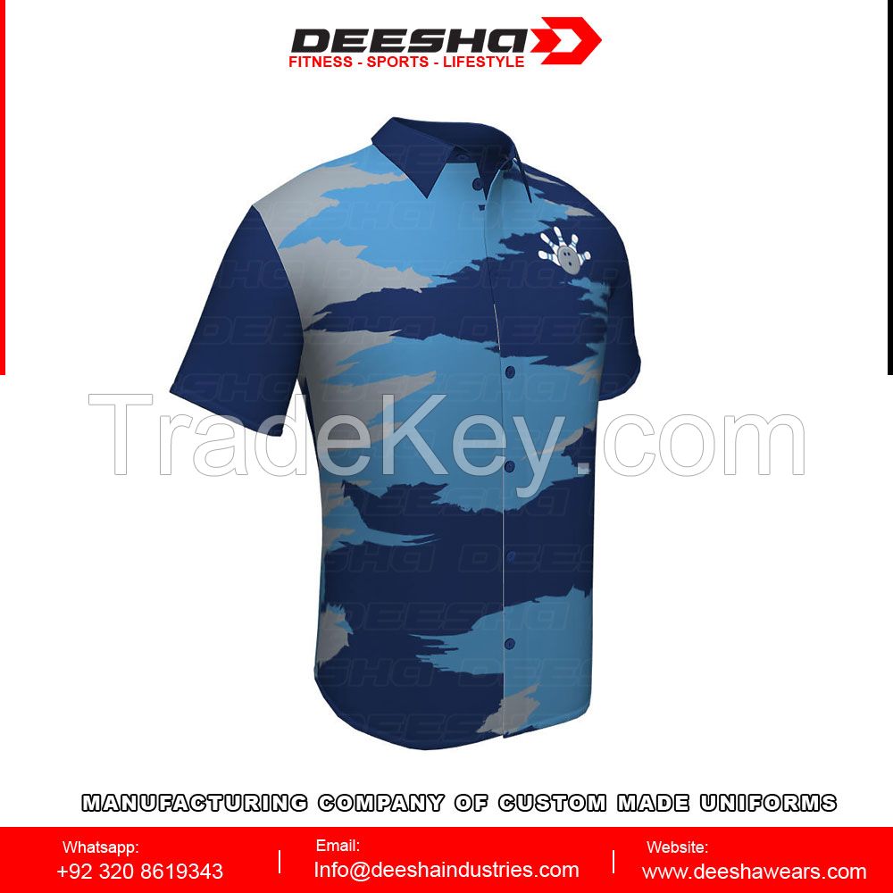 Short Sleeve Bowling Shirt