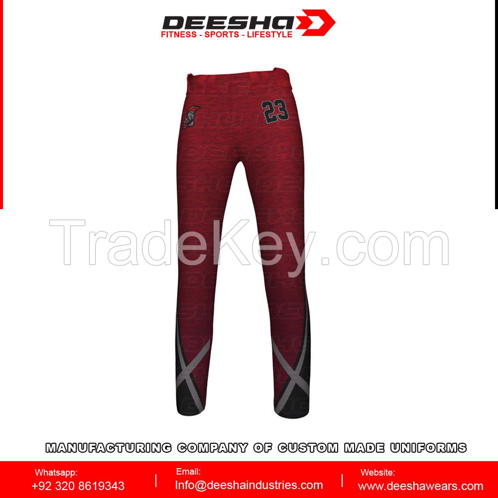 Sublimation Custom Made Softball Pants