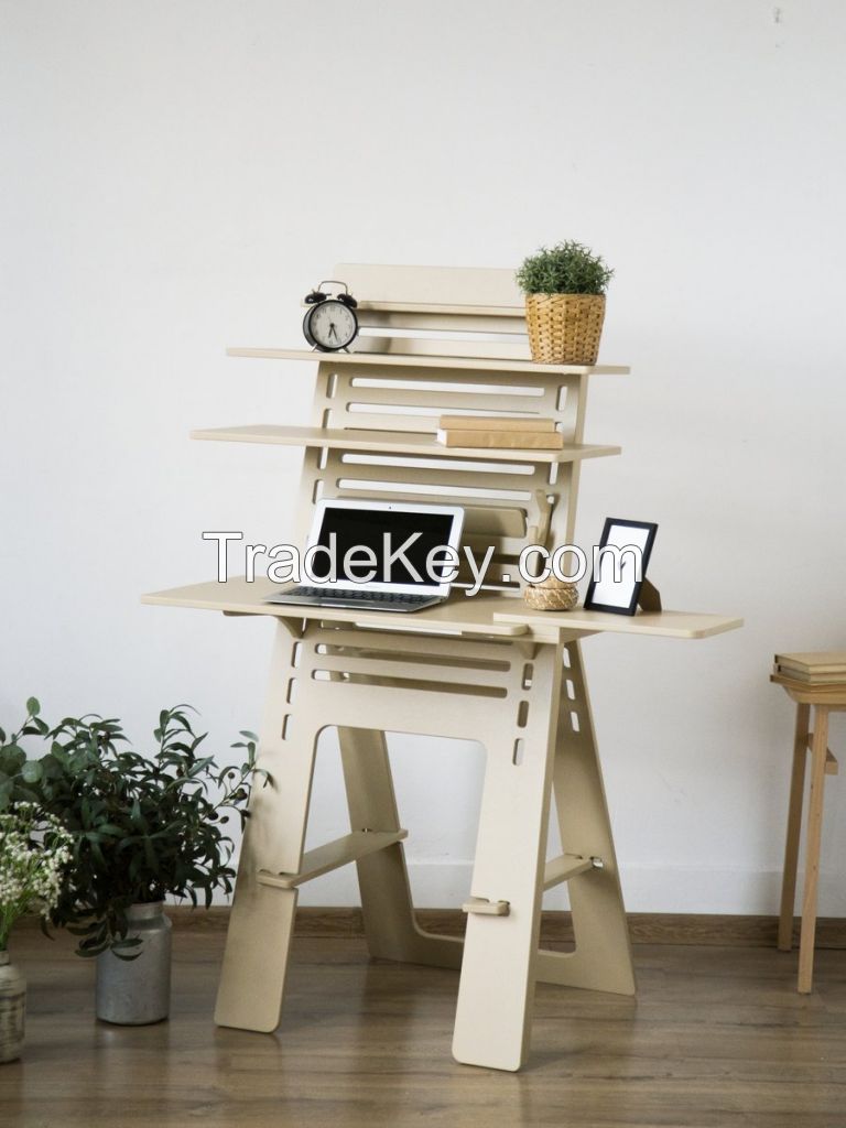 Folding table Stayhome Desk, scope of supply Medium.