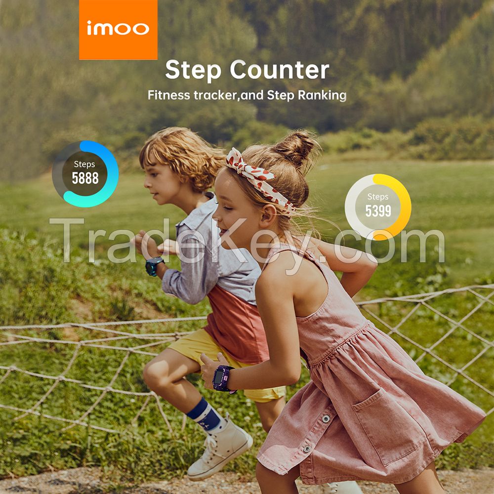 imoo Watch Phone Z6, 4G Kids Smart Watch Phone with Dual Camera, Video Phone Call, Kids GPS Tracker with Real-time Locating