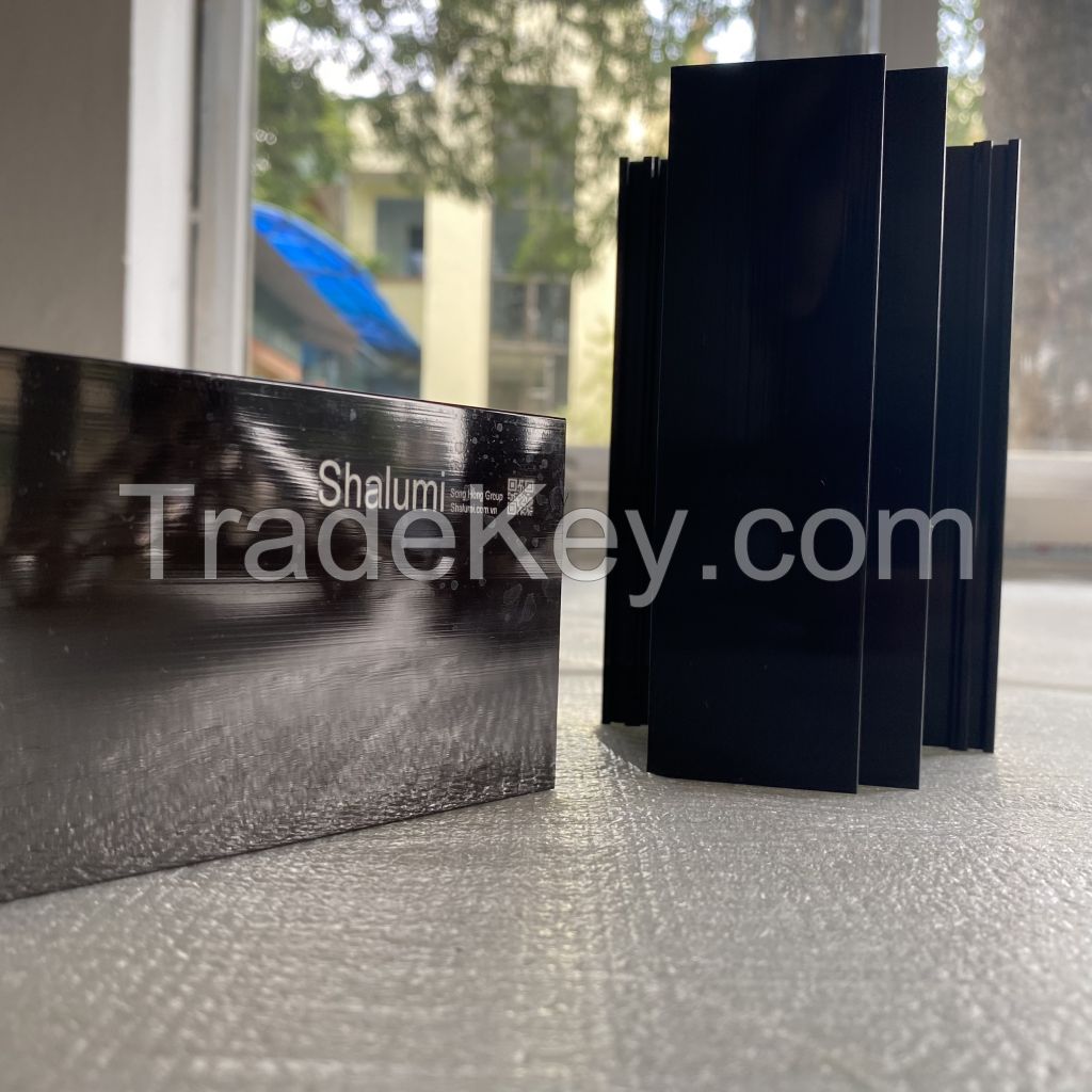 Anodized Black High-quality Aluminum Product