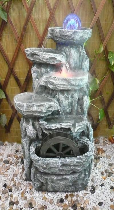 Polyresin water fountain
