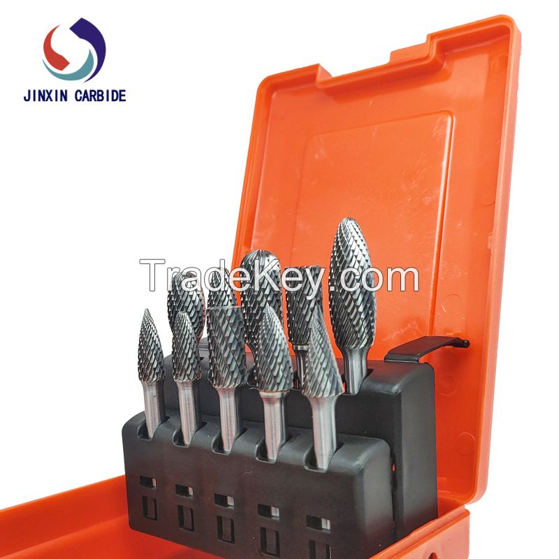 Rotary Standard Shank Double Cut Carbide steel Rotary File Burrs