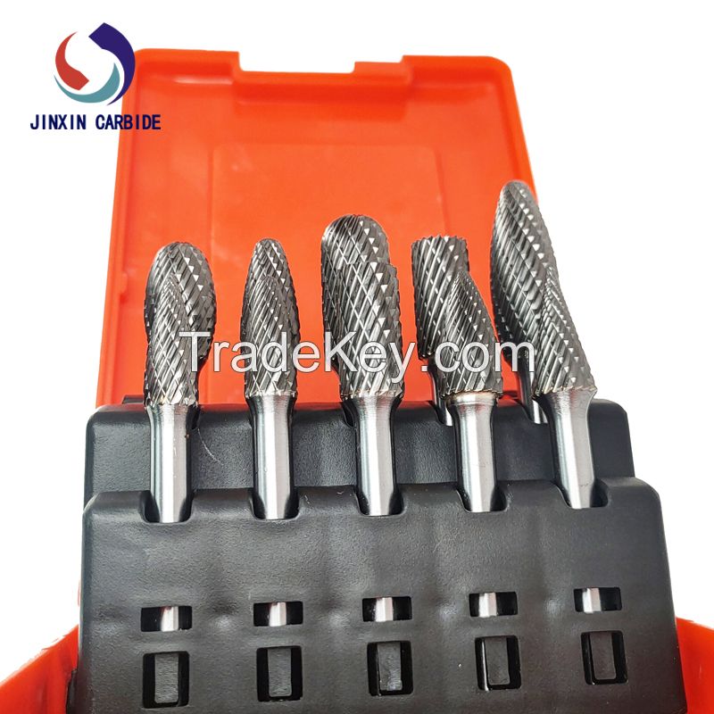 Rotary Standard Shank Double Cut Carbide steel Rotary File Burrs