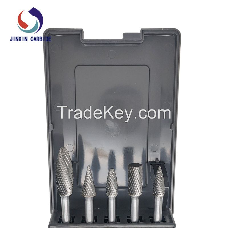 A type Tungsten carbide burr 6mm long shank rotary files