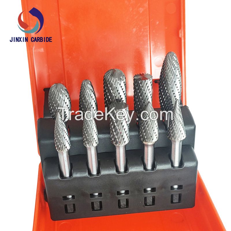 Rotary Standard Shank Double Cut Carbide steel Rotary File Burrs