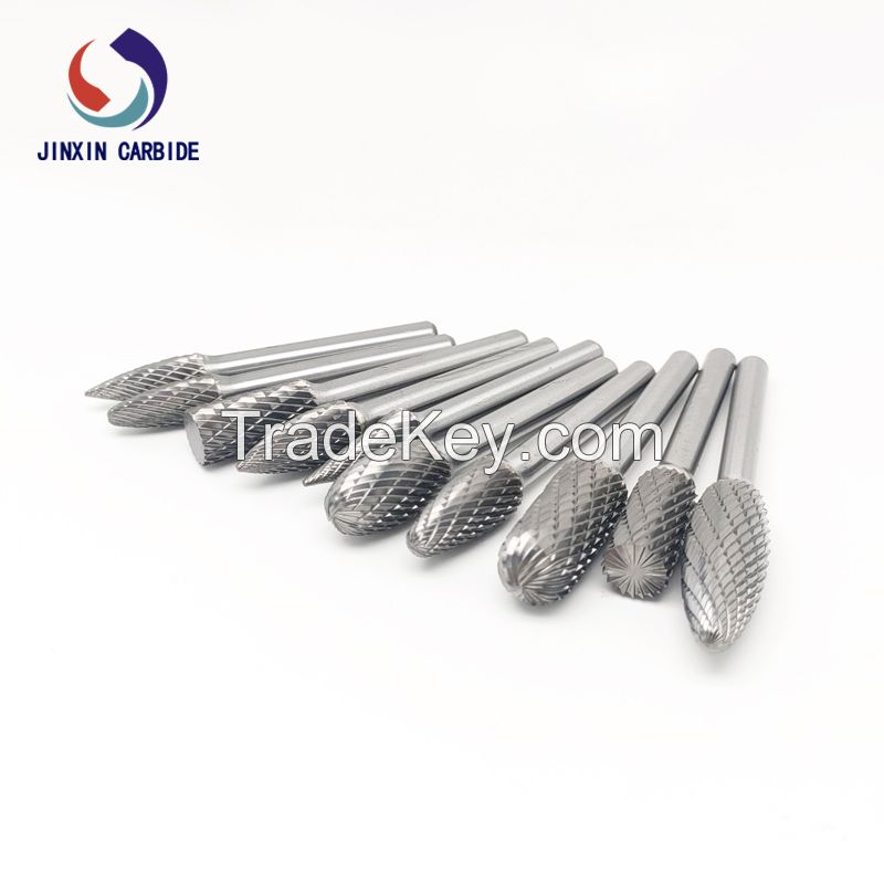 Rotary Standard Shank Double Cut Carbide steel Rotary File Burrs