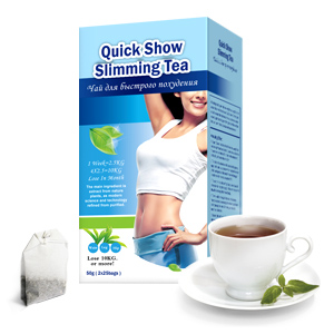 Quick Show Slimming Tea, 100%herbal formula, best slimming tea