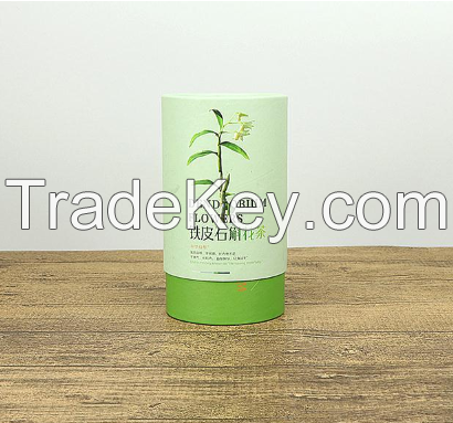 Wine packaging cardboard rigid brown paper tube