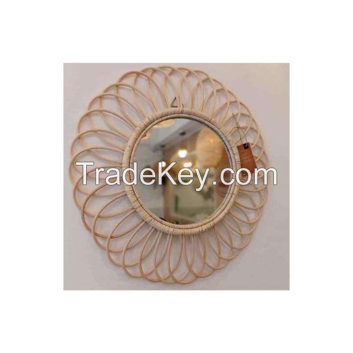 Rattan Mirror From Viet Nam