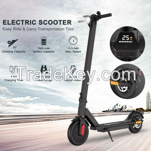 FOLDING ELECTRIC SCOOTER 7.5AH BATT ADULT KICK E-SCOOTER SAFE URBAN COMMUTERð´