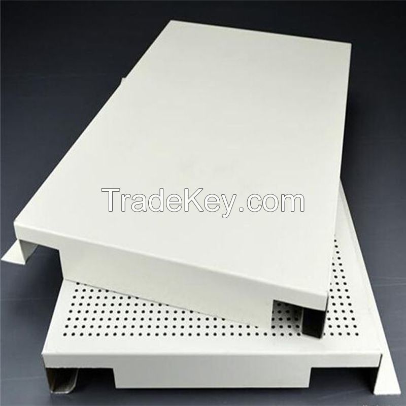 Hot sale Perforated Ceiling Tile Aluminum Hook on Metal Ceiling System