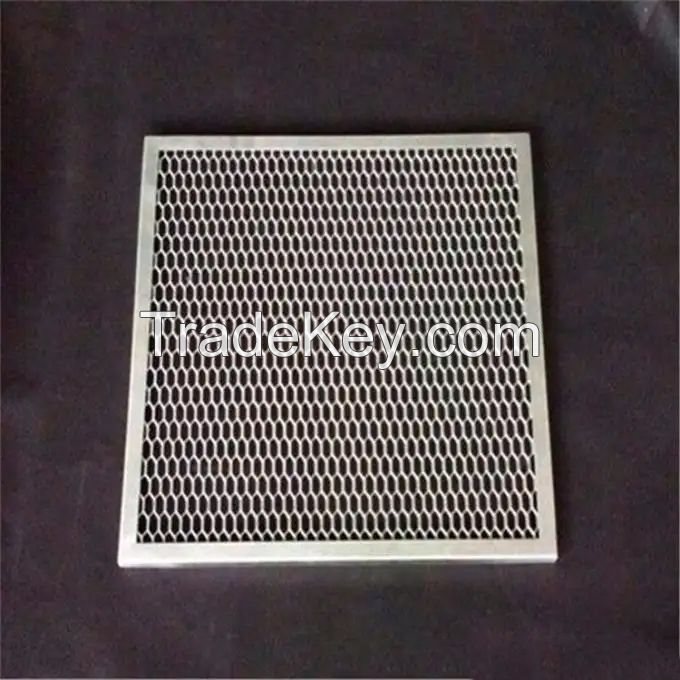 Extremd Mesh Panel Decoration Metal Mesh Tile Mesh Ceiling Panel with Frame
