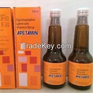 Apetamin Vitamin Syrup Appetite Stimulant for Weight Gain