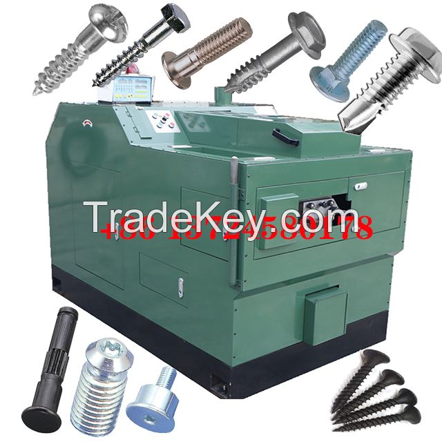 Taiwan High Speed One Die Two Below Self Drilling Screw Header Machine Supplier