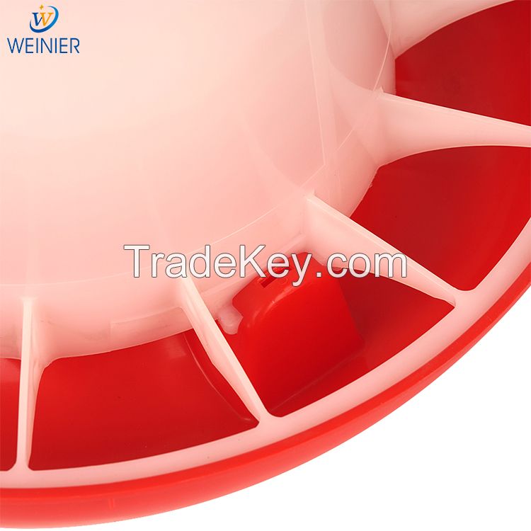 Outdoor chicken feeder Hanging Poultry Plastic Containers