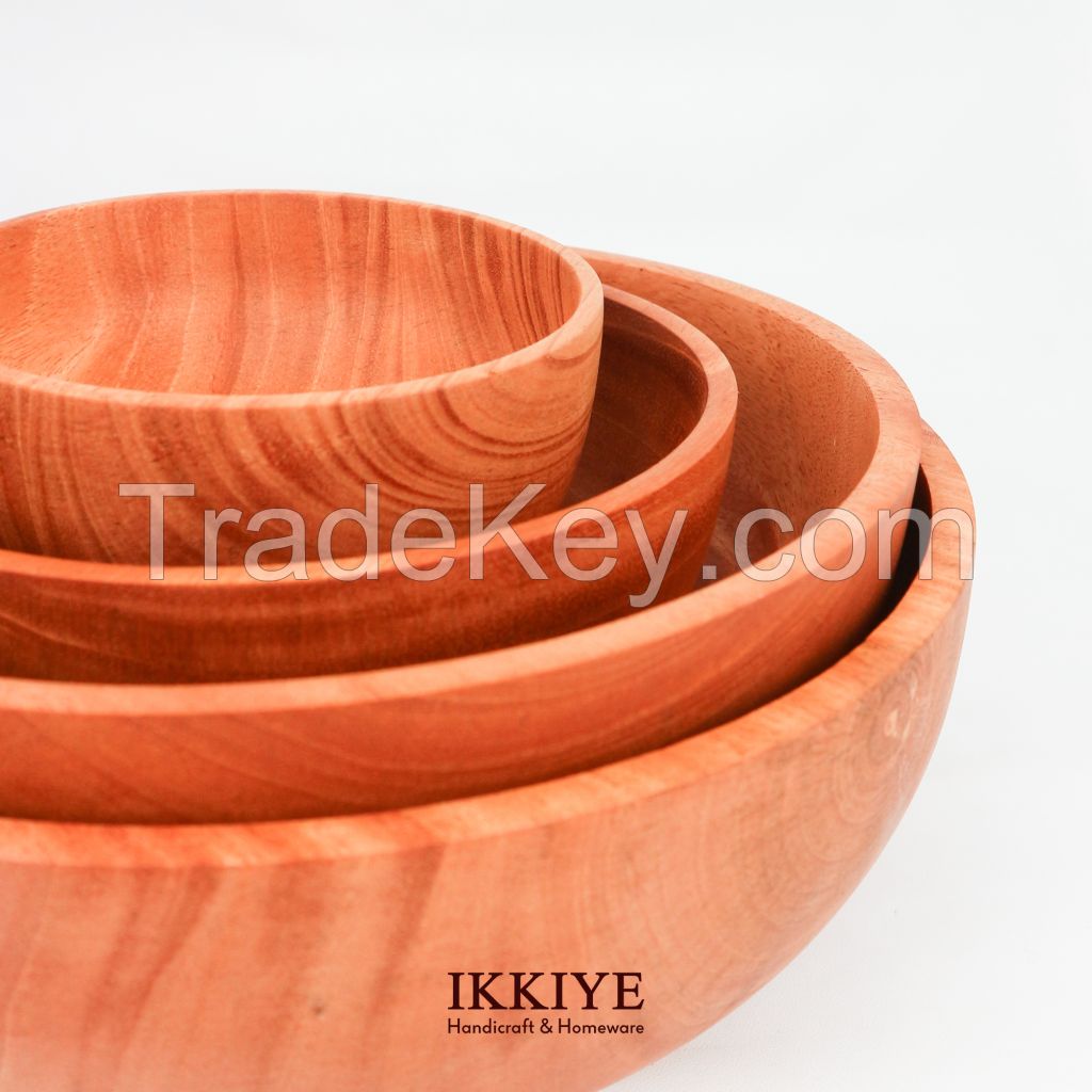 Wooden Mahogany Bowl