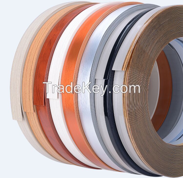 Pre-glued ABS/PVC laminated edge strips